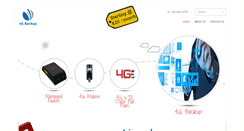 Desktop Screenshot of 4gbackup.com